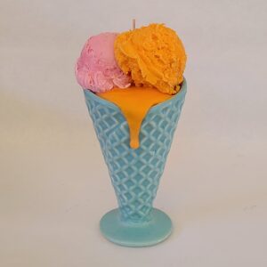 Ice cream soy candle