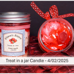 Treat in a jar candle