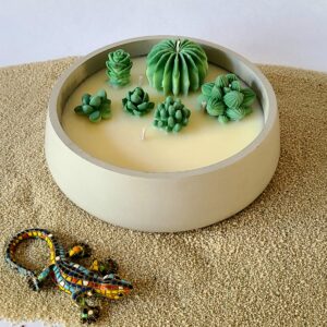 Citronella cactus candle 100% soy
